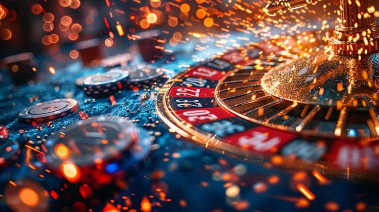 Studio dealer langsung Mega Wheel di cermat4d dengan roda berputar dan dealer profesional